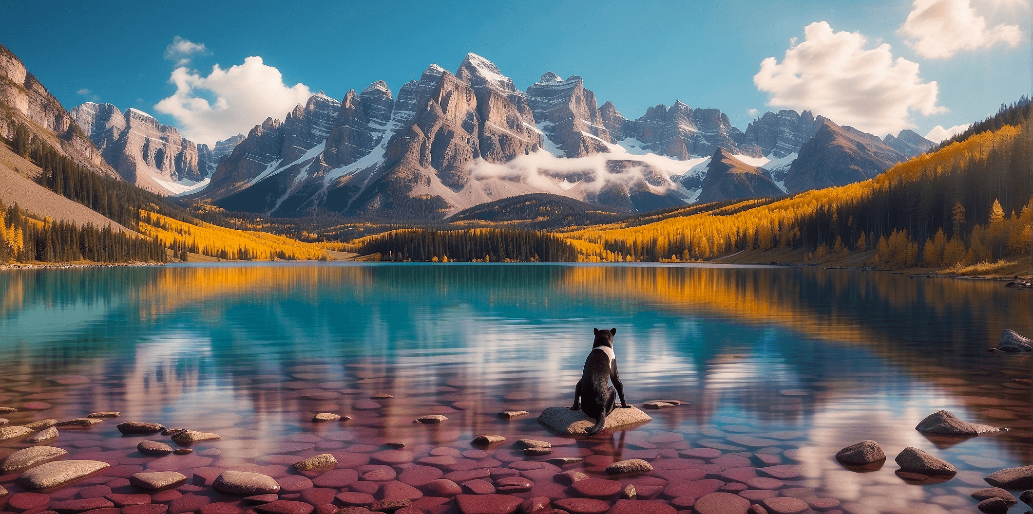 Header Image showing a beautiful mountain range.