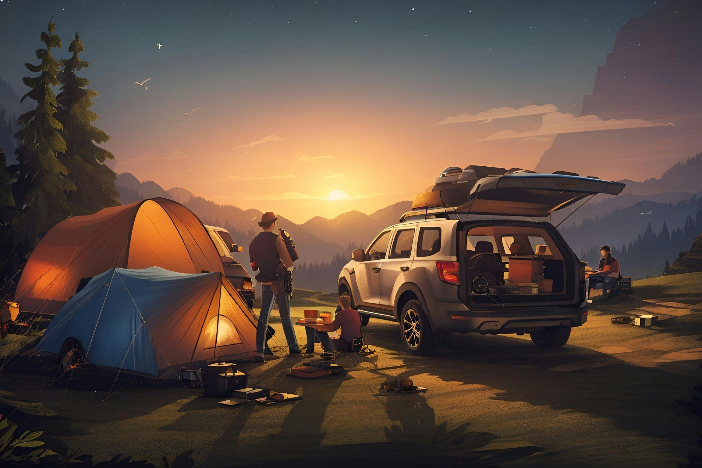 The Pros and Cons of Car-Close Camping cover image