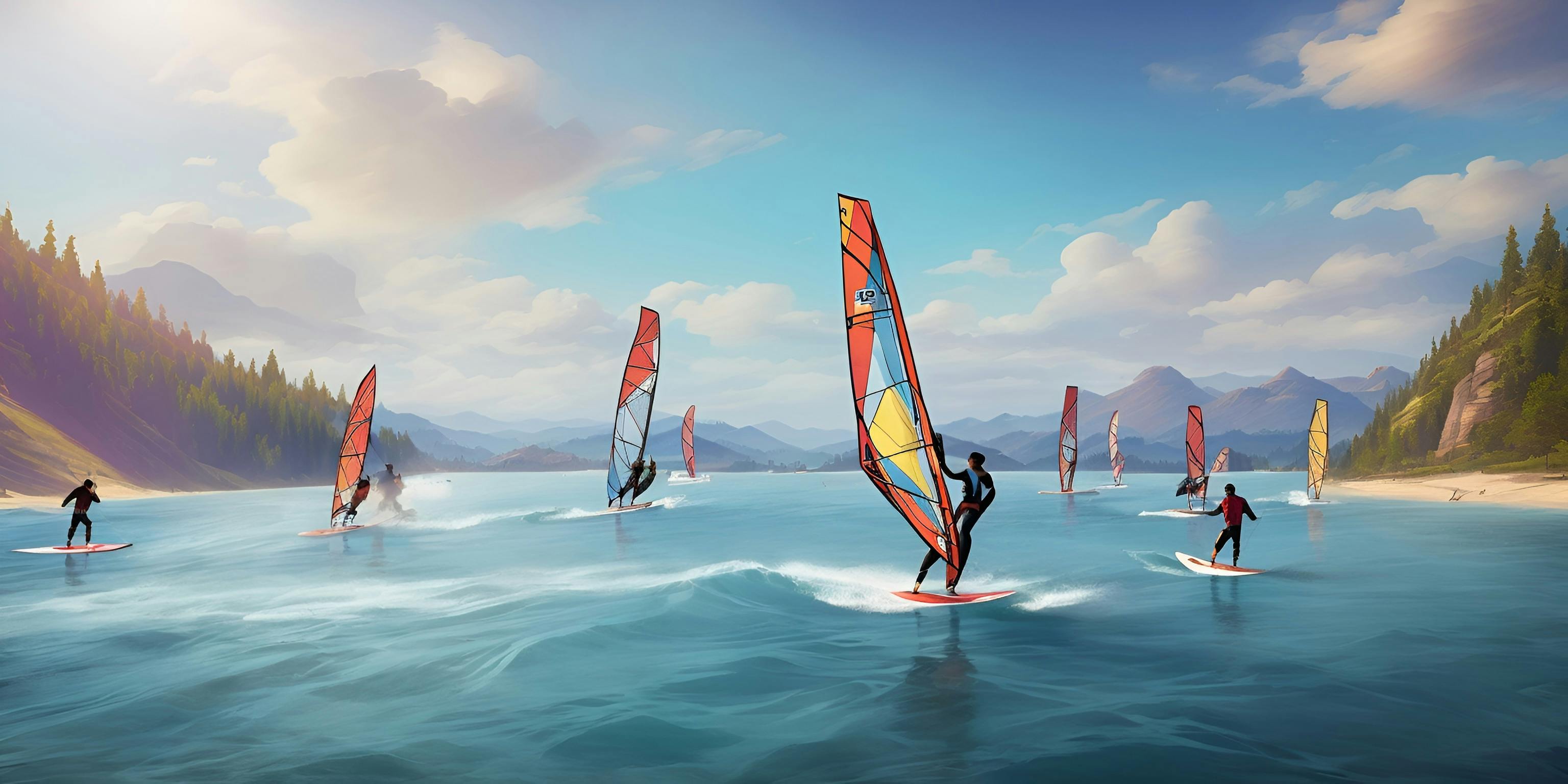 Windsurfing cover image